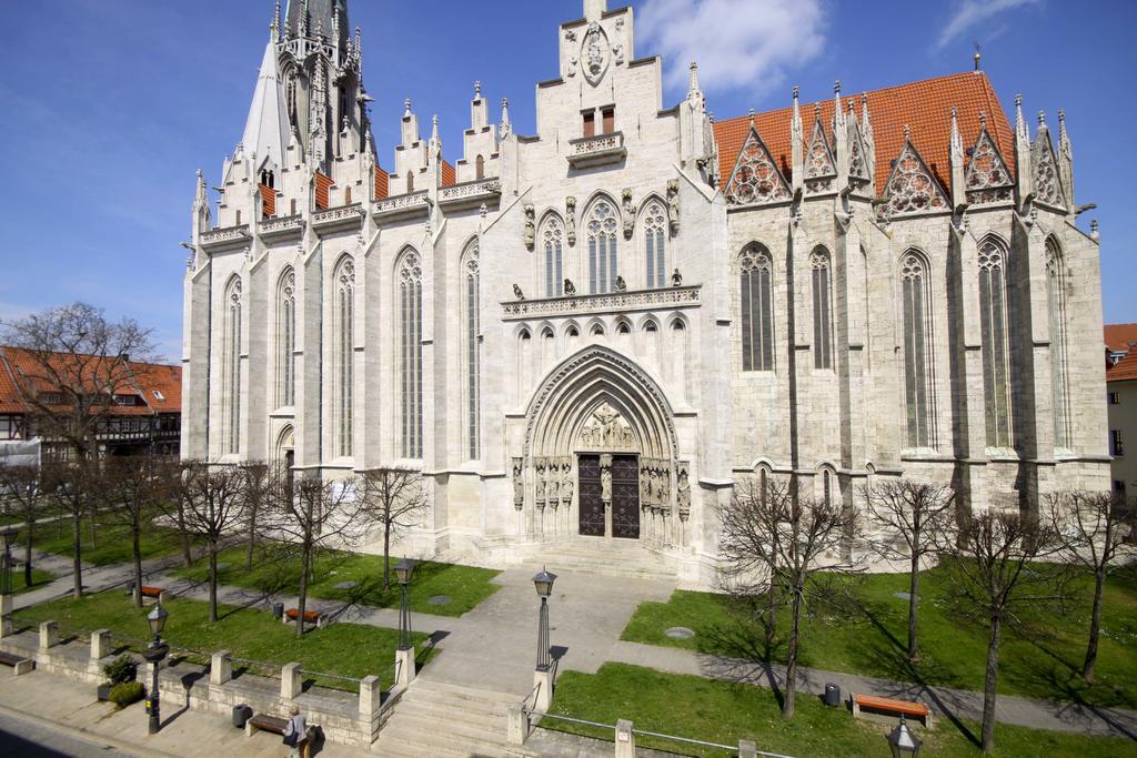 Pension Bei Der Marienkirche Mühlhausen Buitenkant foto