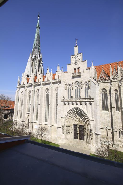 Pension Bei Der Marienkirche Mühlhausen Buitenkant foto